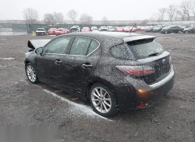 JTHKD5BH6C2100298 2012 2012 Lexus CT- 200H Premium 3