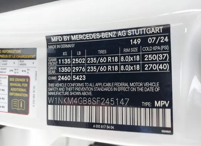 W1NKM4GB8SF245147 2025 2025 Mercedes-Benz GLC 300- Suv 9