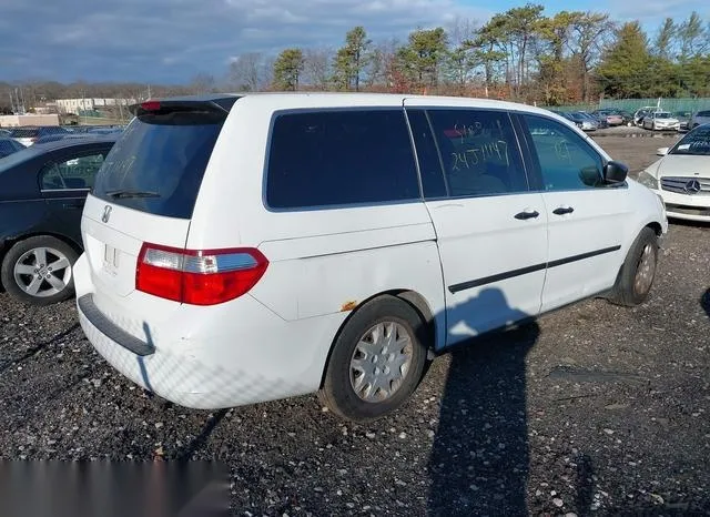 5FNRL38277B061427 2007 2007 Honda Odyssey- LX 4