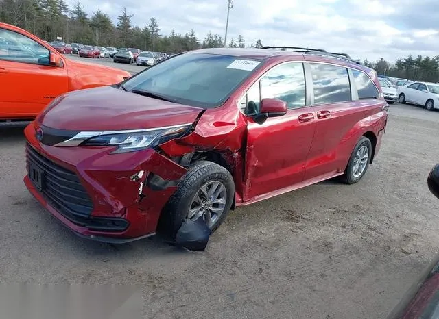 5TDKSKFC5PS076093 2023 2023 Toyota Sienna- LE 2