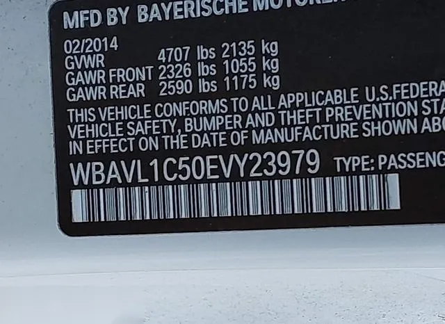 WBAVL1C50EVY23979 2014 2014 BMW X1- Xdrive28I 9