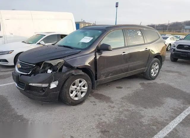 1GNKRFKD3GJ314044 2016 2016 Chevrolet Traverse- LS 2