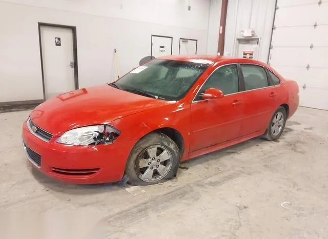 2G1WT57KX91164520 2009 2009 Chevrolet Impala- LT 2