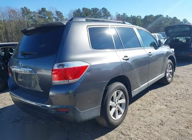 5TDZK3EH4CS088585 2012 2012 Toyota Highlander- SE 4