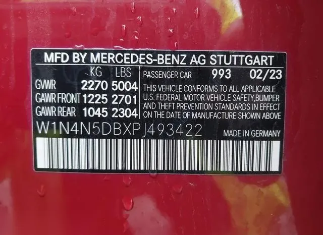 W1N4N5DBXPJ493422 2023 2023 Mercedes-Benz Amg Gla 45- 4Matic 9