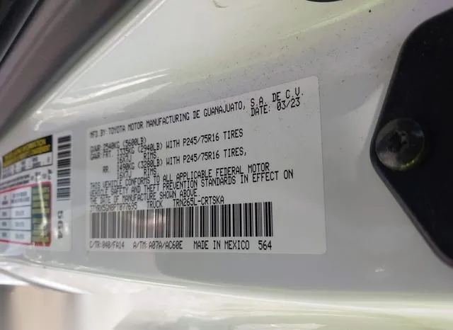 3TYRX5GN8PT077695 2023 2023 Toyota Tacoma- SR 9