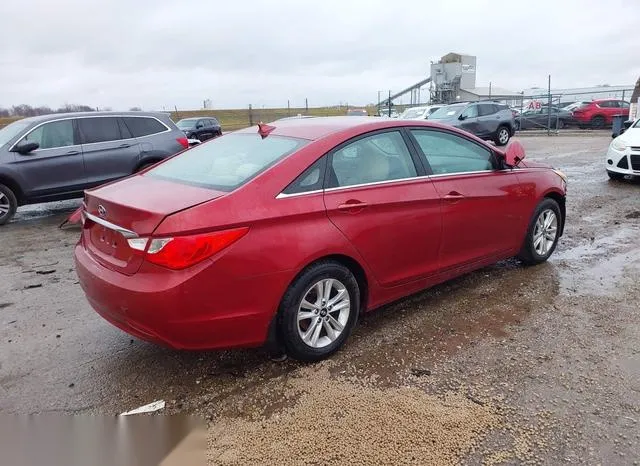 5NPEB4AC6DH557245 2013 2013 Hyundai Sonata- Gls 4