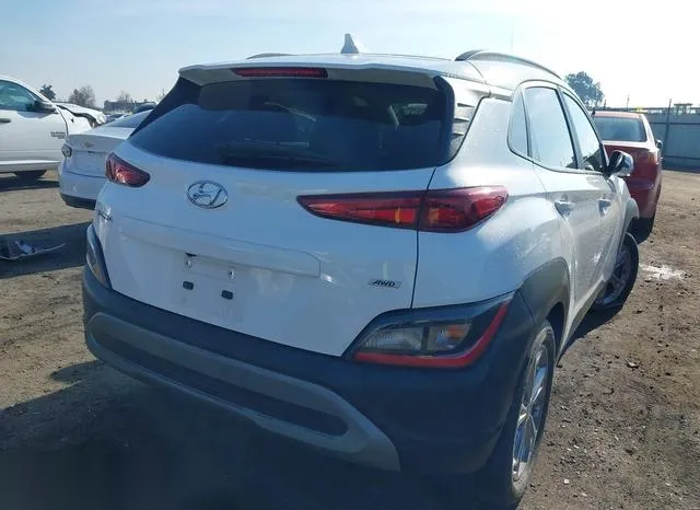 KM8K6CAB3NU777518 2022 2022 Hyundai Kona- Sel 4