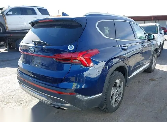 5NMS64AJ8MH361391 2021 2021 Hyundai Santa Fe- Sel 4