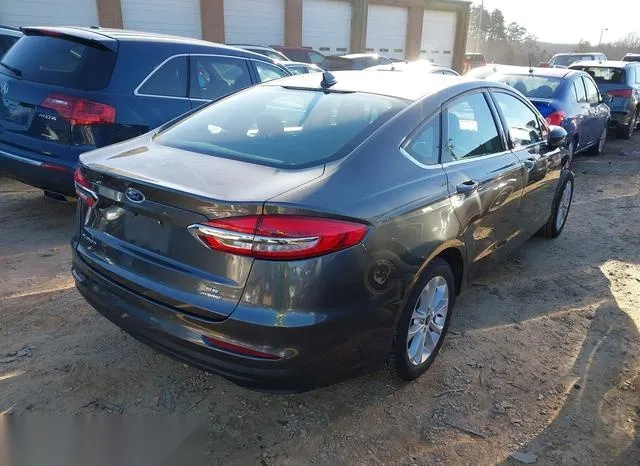 3FA6P0LU4LR183661 2020 2020 Ford Fusion- Hybrid Se 4