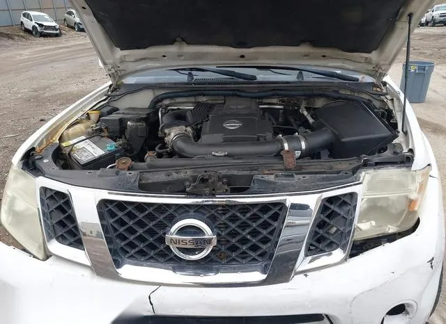 5N1AR18B48C606896 2008 2008 Nissan Pathfinder- SE 10