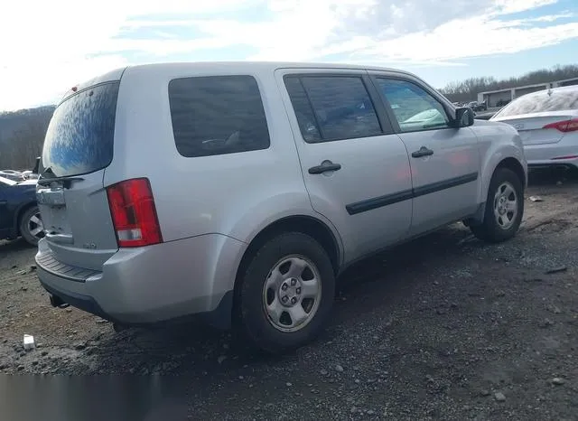 5FNYF4H27AB025138 2010 2010 Honda Pilot- LX 4