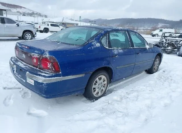 2G1WF52E149142263 2004 2004 Chevrolet Impala 4