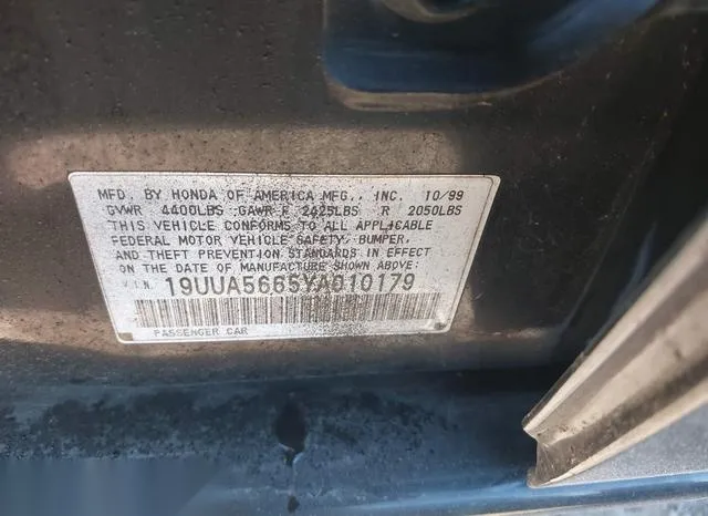 19UUA5665YA010179 2000 2000 Acura TL- 3-2 9