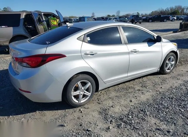 5NPDH4AE4GH720720 2016 2016 Hyundai Elantra- SE 4