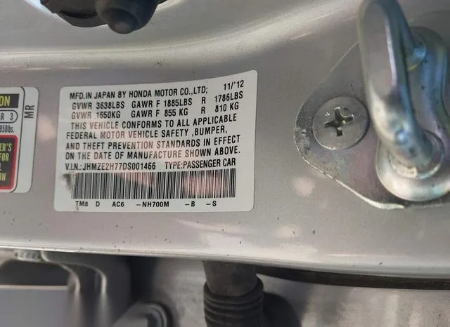 JHMZE2H77DS001466 2013 2013 Honda Insight- EX 9