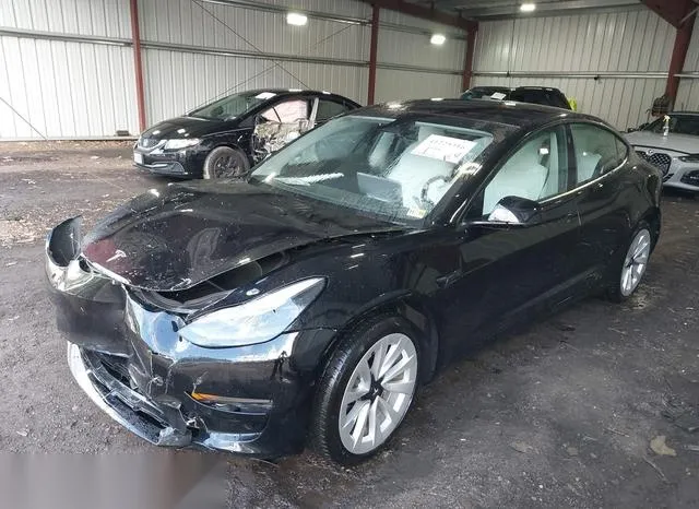 5YJ3E1EB6NF114365 2022 2022 Tesla Model 3- Long Range Dual 2