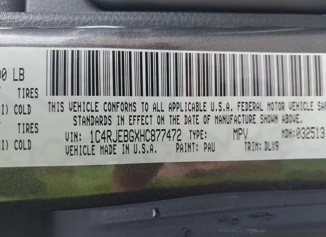 1C4RJEBGXHC877472 2017 2017 Jeep Grand Cherokee- Limited 4X2 9