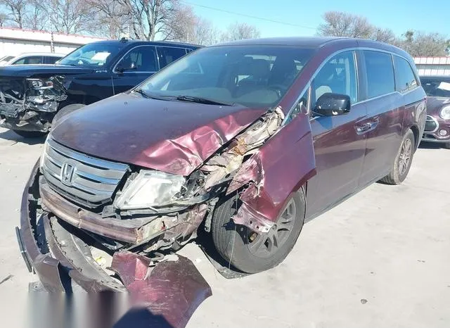 5FNRL5H67BB083886 2011 2011 Honda Odyssey- Ex-L 2