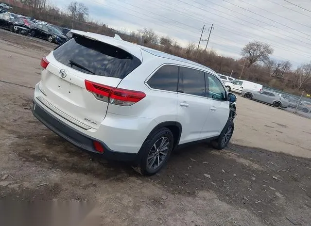 5TDJZRFH8KS587463 2019 2019 Toyota Highlander- Xle 4