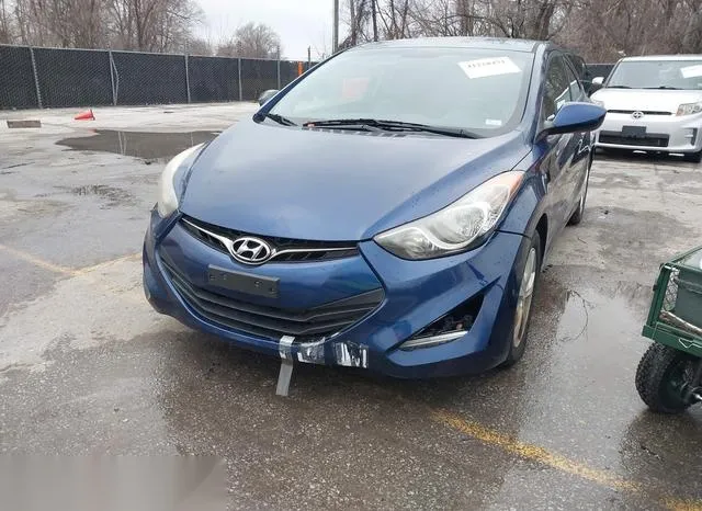 KMHDH6AE0DU004437 2013 2013 Hyundai Elantra- GS 6