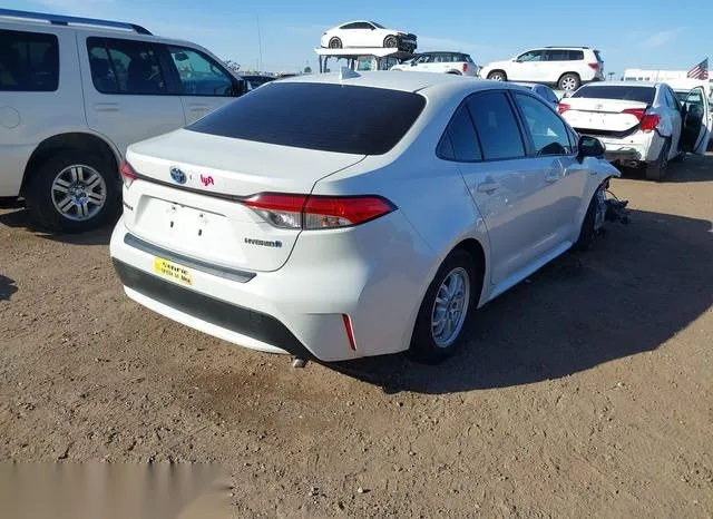 JTDEAMDE4MJ033003 2021 2021 Toyota Corolla- Hybrid Le 4