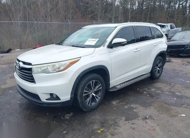 5TDKKRFHXGS121484 2016 2016 Toyota Highlander- Xle V6 2