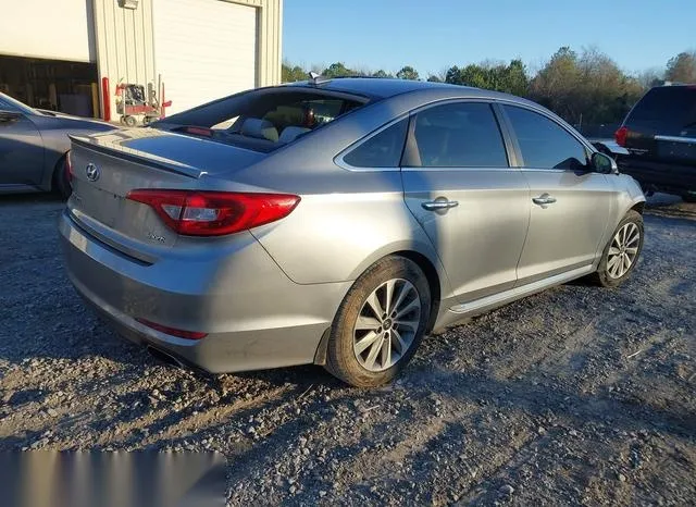 5NPE34AF2HH507648 2017 2017 Hyundai Sonata- Sport 4