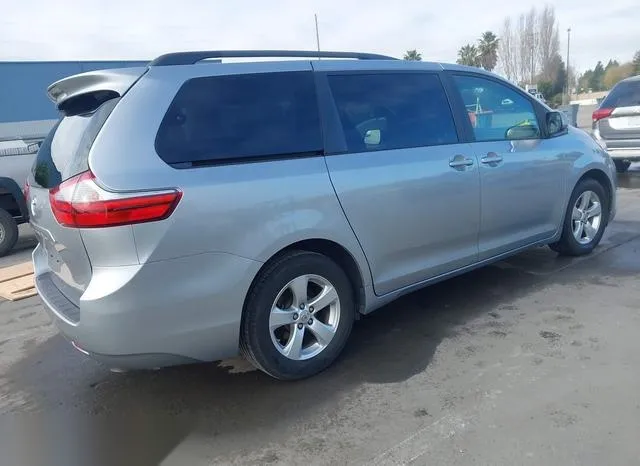 5TDKZ3DC9HS787754 2017 2017 Toyota Sienna- Le 8 Passenger 4