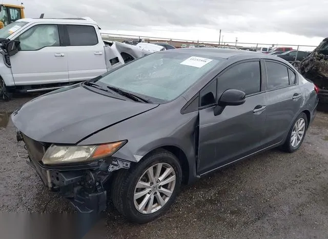 19XFB2F86CE344263 2012 2012 Honda Civic- EX 2