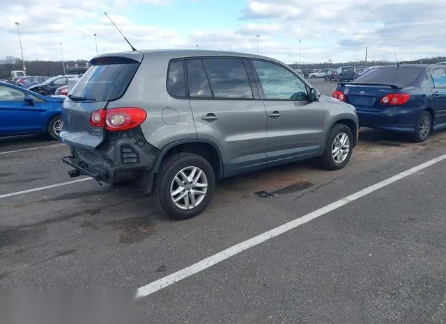 WVGBV7AX4BW506408 2011 2011 Volkswagen Tiguan- S 4