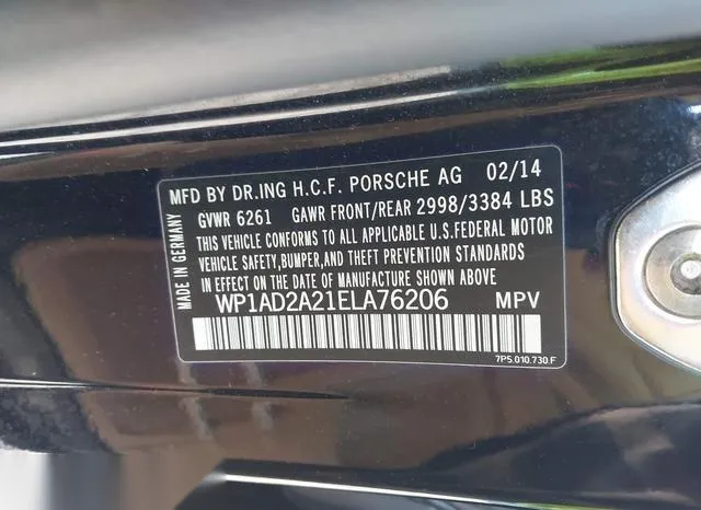 WP1AD2A21ELA76206 2014 2014 Porsche Cayenne- Gts 9