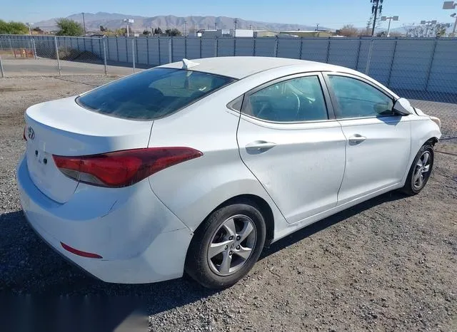 5NPDH4AEXEH521863 2014 2014 Hyundai Elantra- SE 4