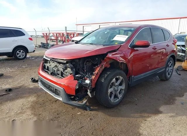 5J6RW1H5XKL006508 2019 2019 Honda CR-V- EX 2