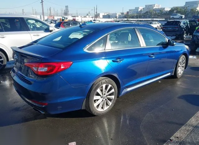 5NPE34AF3HH438369 2017 2017 Hyundai Sonata- Sport 4