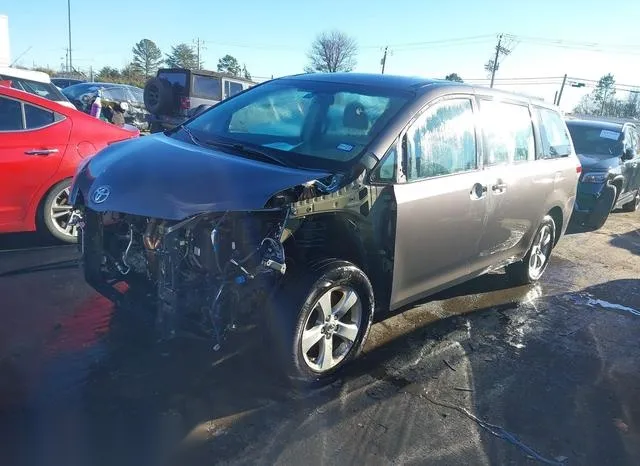 5TDKA3DC4CS010897 2012 2012 Toyota Sienna- Base 7 Passenger 2