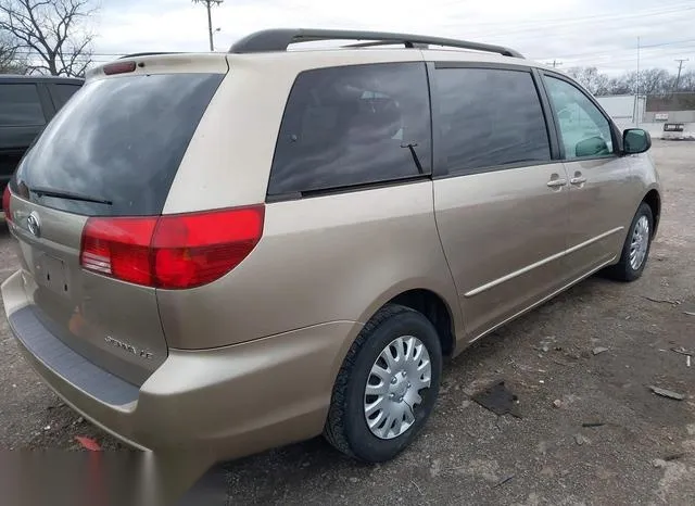 5TDZA23C54S165423 2004 2004 Toyota Sienna- LE 4