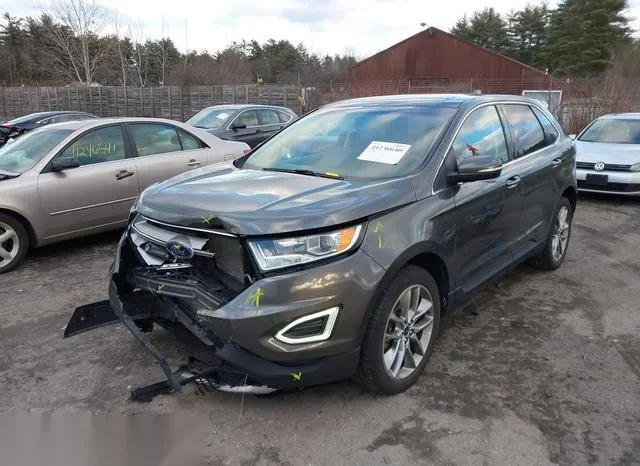 2FMPK4K90HBC39467 2017 2017 Ford Edge- Titanium 2