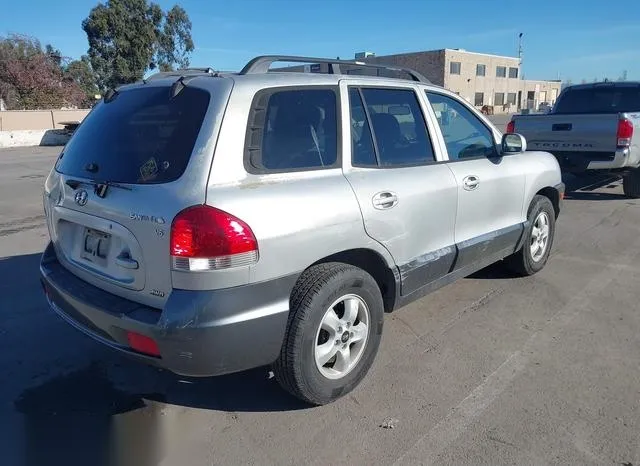 KM8SC73D65U921240 2005 2005 Hyundai Santa Fe- Gls 4