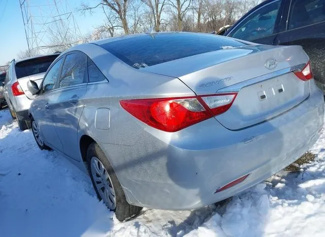 5NPEB4AC9BH283701 2011 2011 Hyundai Sonata- Gls 3