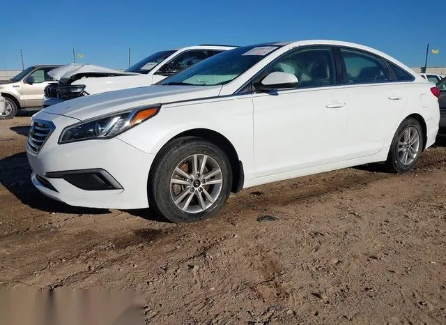 5NPE24AF3HH456857 2017 2017 Hyundai Sonata- SE 2