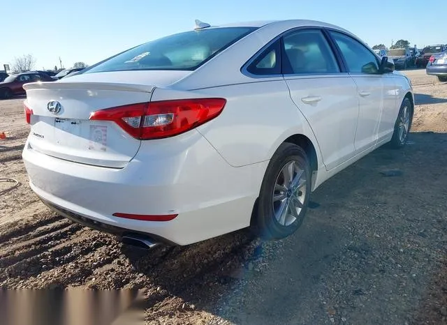 5NPE24AF3HH456857 2017 2017 Hyundai Sonata- SE 4