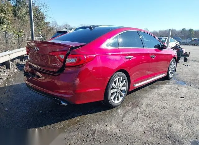 5NPE34AF9GH328313 2016 2016 Hyundai Sonata- Limited 4