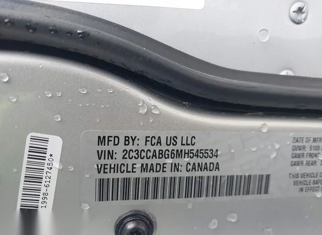 2C3CCABG6MH545534 2021 2021 Chrysler 300- 300S 9