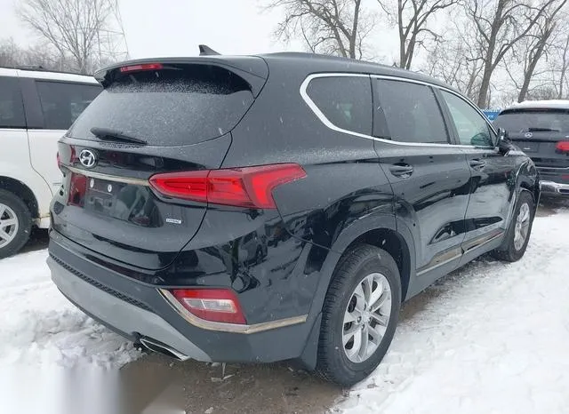 5NMS3CAD1KH000563 2019 2019 Hyundai Santa Fe- Sel 4