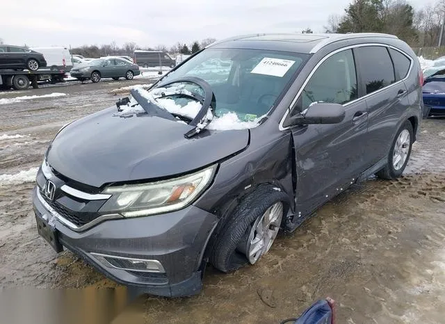 2HKRM4H72FH613236 2015 2015 Honda CR-V- Ex-L 2