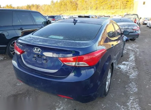 5NPDH4AE2DH408519 2013 2013 Hyundai Elantra- Gls 4