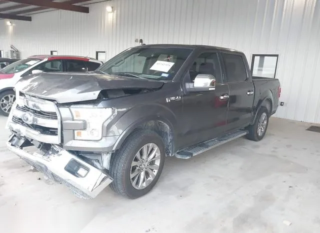 1FTEW1CF1FKD55749 2015 2015 Ford F-150- Lariat 2