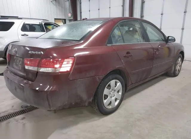 5NPET46C67H255691 2007 2007 Hyundai Sonata- Gls 4