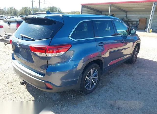 5TDKZRFH8HS509536 2017 2017 Toyota Highlander- Xle 4